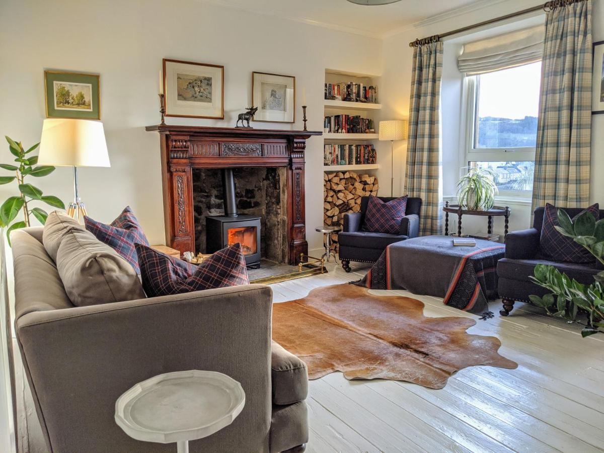 Central Hawick Spacious Stylish Flat With Log Burner Exteriör bild